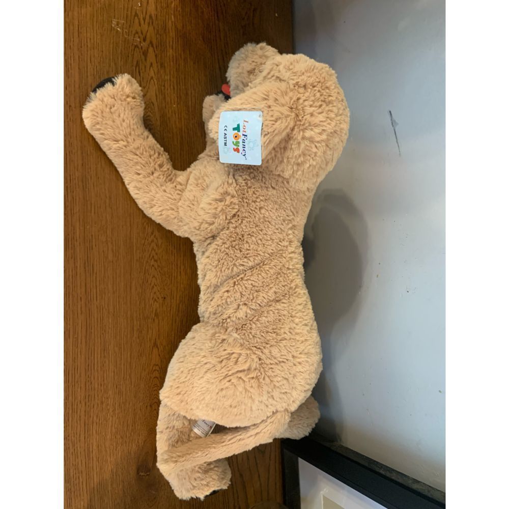 New yellow lab dog 22” plush